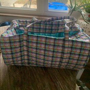 Vera Bradley large traveler duffle